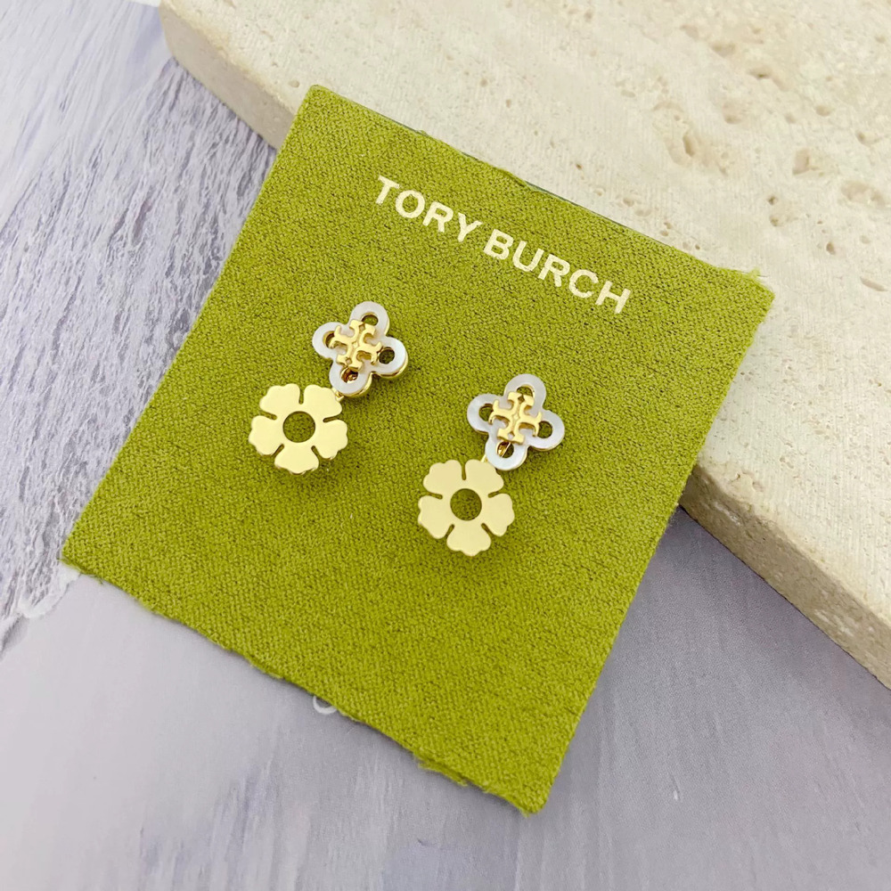 Tory Burch Flower Stud Earrings